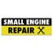 Signmission Small Engine Repair Banner Concession Stand Food Truck Single Sided B-72-30155 - alternate 1